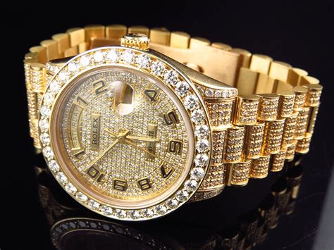 rolex watches gold diamonds price|Rolex full diamond watch price.